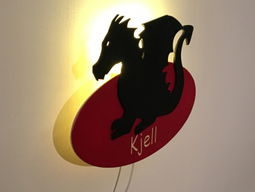 Wandlampe Drachen-01