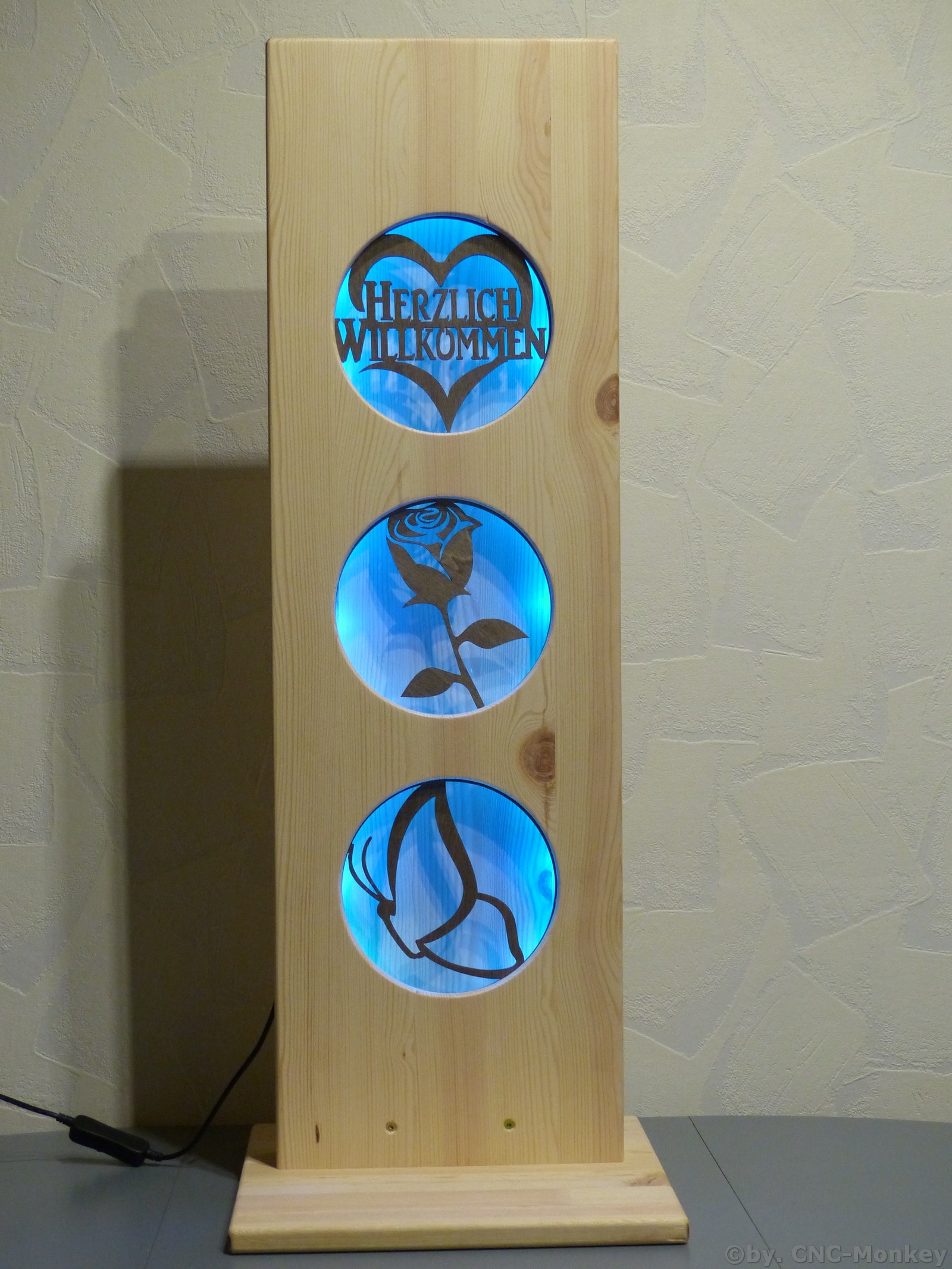 Cnc Monkey Dekobrett 4 Jahreszeiten