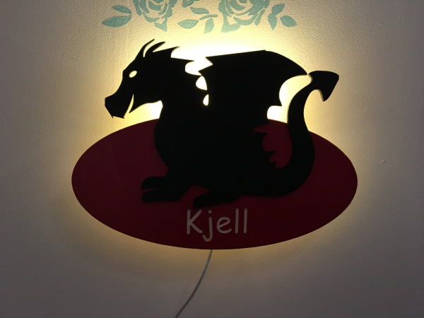 Wandlampe Drachen-01
