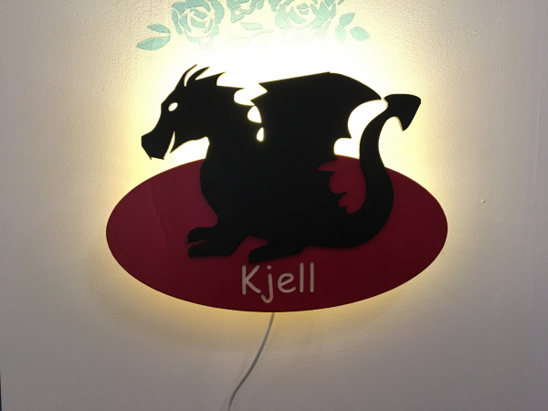 Wandlampe Drachen-01