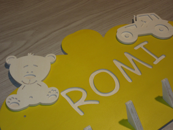 Neues Modell Kindergarderobe "Wolke"