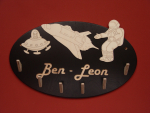 Kindergarderobe "Weltall"